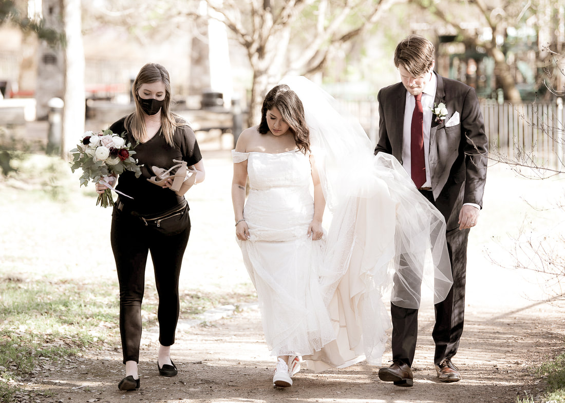 Wedding Planner and Bride